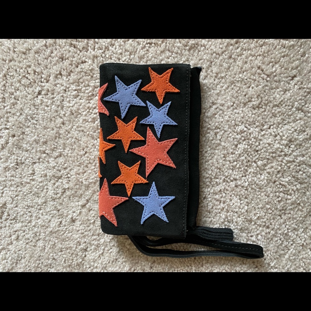 Urban Outfitters Cooperative Suede Star Clutch